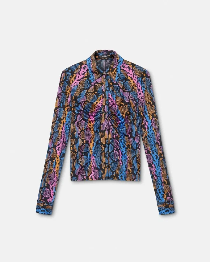Printed Viscose-Jersey Shirt Printed Viscose-Jersey Shirt