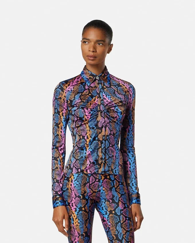 Printed Viscose-Jersey Shirt Printed Viscose-Jersey Shirt
