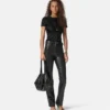 Protea Embellished Nappa Shoulder Bag Protea Embellished Nappa Shoulder Bag
