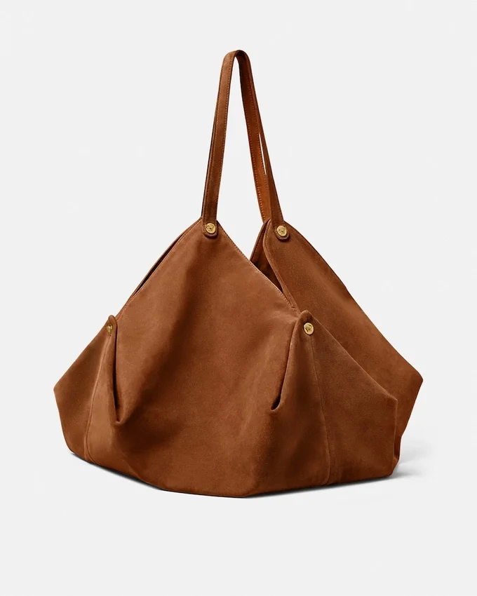 Protea Large Suede Shoulder Bag Protea Large Suede Shoulder Bag