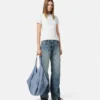 Protea Large Suede Shoulder Bag Protea Large Suede Shoulder Bag