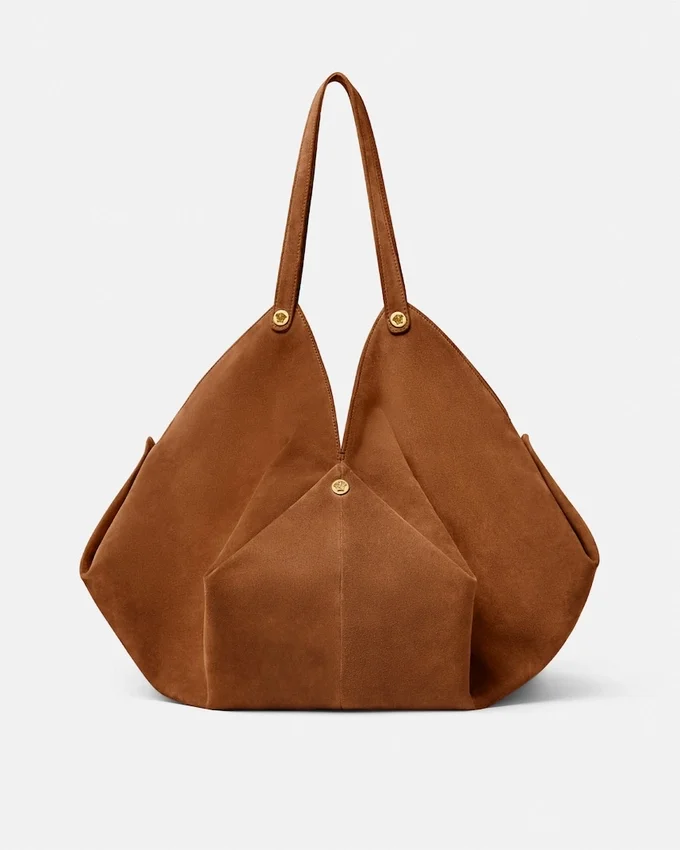 Protea Large Suede Shoulder Bag Protea Large Suede Shoulder Bag