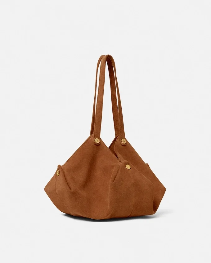 Protea Suede Shoulder Bag Protea Suede Shoulder Bag