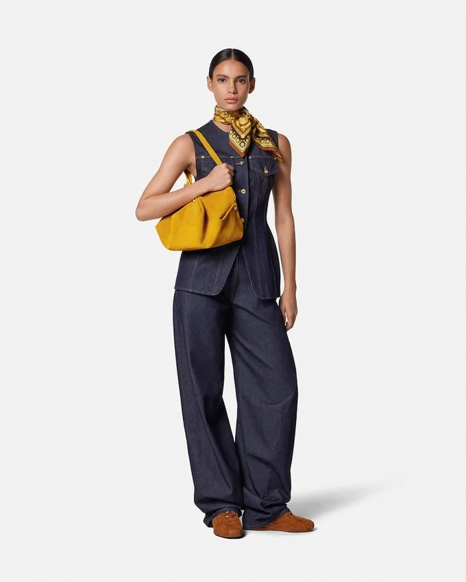 Protea Suede Shoulder Bag Protea Suede Shoulder Bag