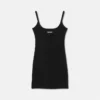 Ribbed Fitted Mini Dress Ribbed Fitted Mini Dress