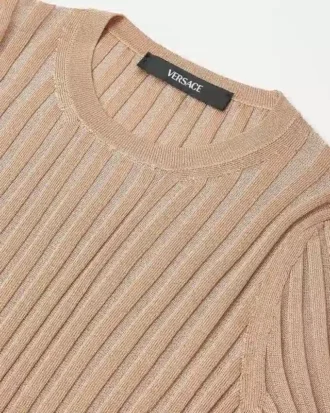 Ribbed Knit Fitted Top Ribbed Knit Fitted Top