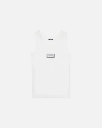 Ribbed Stretch Cotton Tank Top