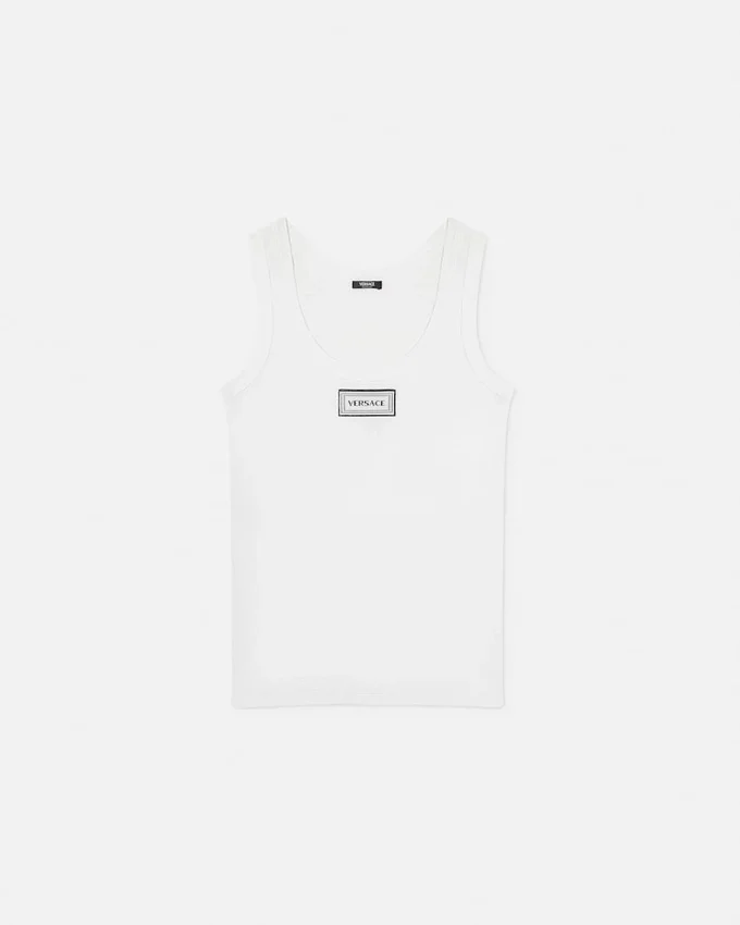 Ribbed Stretch Cotton Tank Top Ribbed Stretch Cotton Tank Top