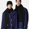 Ribbed Wool Knit Scarf Ribbed Wool Knit Scarf