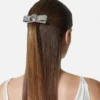 Right Metal Mesh Gianni Ribbon Hair Clip Right Metal Mesh Gianni Ribbon Hair Clip