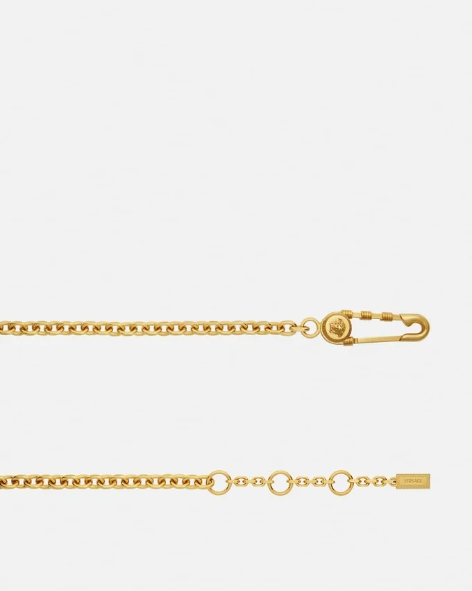 Safety Pin Chain Belt 1.5 cm Safety Pin Chain Belt 1.5 cm