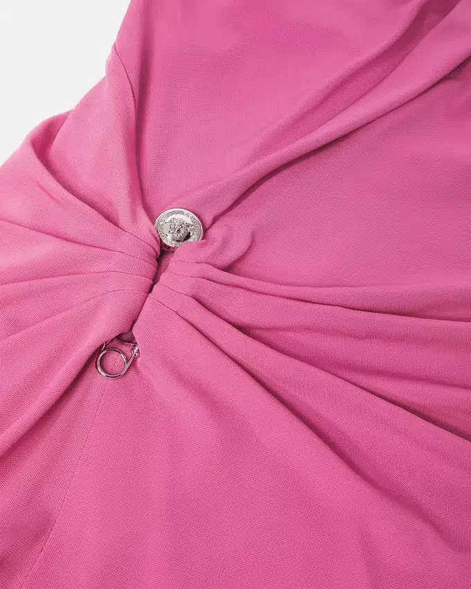 Safety Pin Gathered Gown Safety Pin Gathered Gown