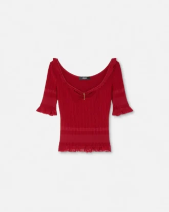 Safety Pin Knit Top