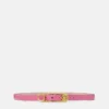 Safety Pin Leather Belt 2 cm Safety Pin Leather Belt 2 cm