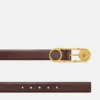 Safety Pin Leather Belt 3 cm Safety Pin Leather Belt 3 cm