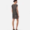Safety Pin Metal Mesh Mini Dress Safety Pin Metal Mesh Mini Dress
