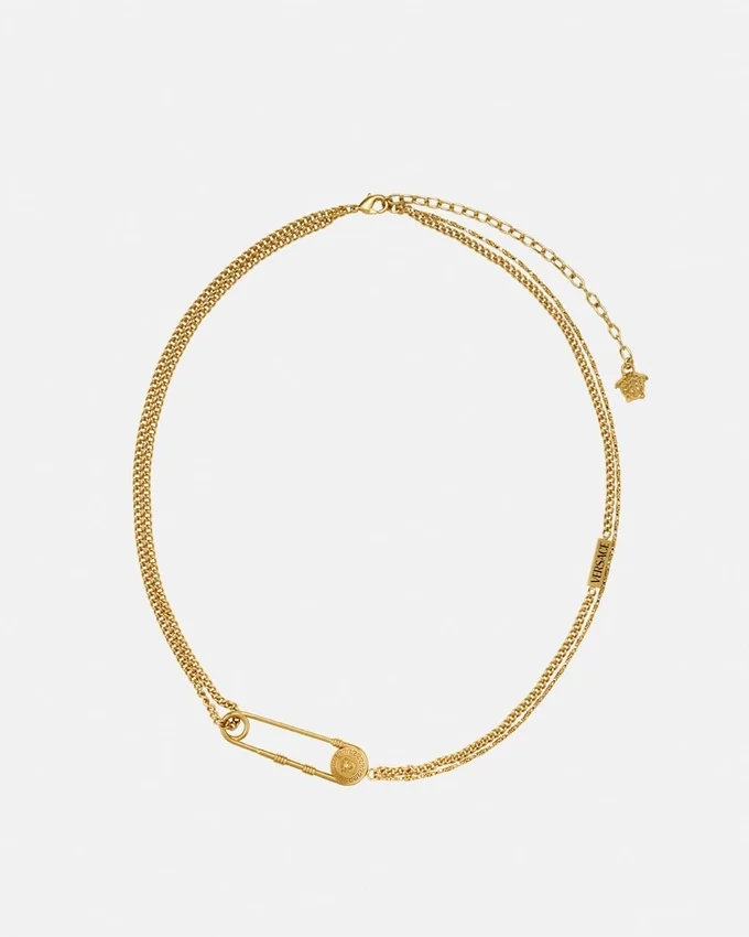 Safety Pin Necklace Safety Pin Necklace