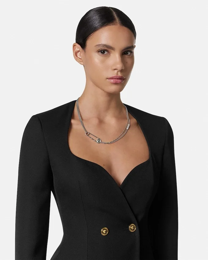 Safety Pin Necklace Safety Pin Necklace