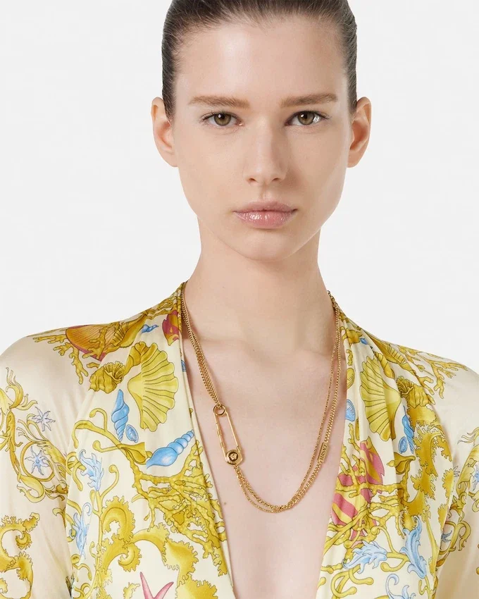 Safety Pin Necklace Safety Pin Necklace