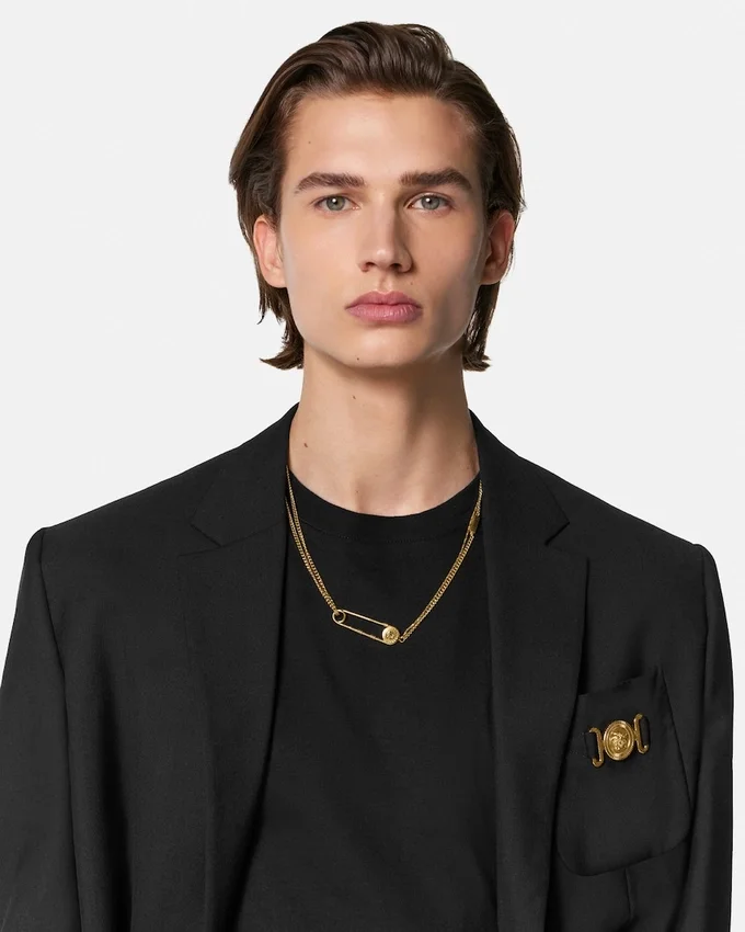 Safety Pin Necklace Safety Pin Necklace
