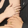 Safety Pin Ring Safety Pin Ring