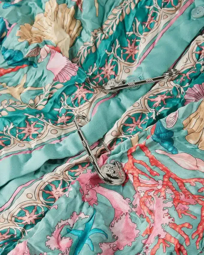 Safety Pin Underwater Barocco Draped Shirt Safety Pin Underwater Barocco Draped Shirt