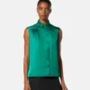 Satin Lavallière Shirt Satin Lavallière Shirt