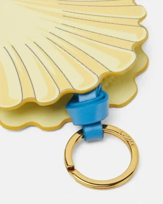 Seashell Leather Charm