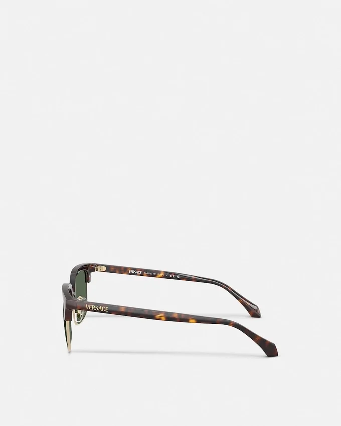 Signature Low-Bridge Squared Sunglasses Signature Low-Bridge Squared Sunglasses