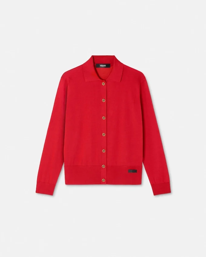 Silk-Blend Knit Cardigan Silk-Blend Knit Cardigan