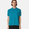 Silk-Cotton Knit Polo Silk-Cotton Knit Polo