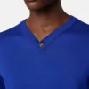 Silk-Cotton Knit V-Neck Sweater Silk-Cotton Knit V-Neck Sweater