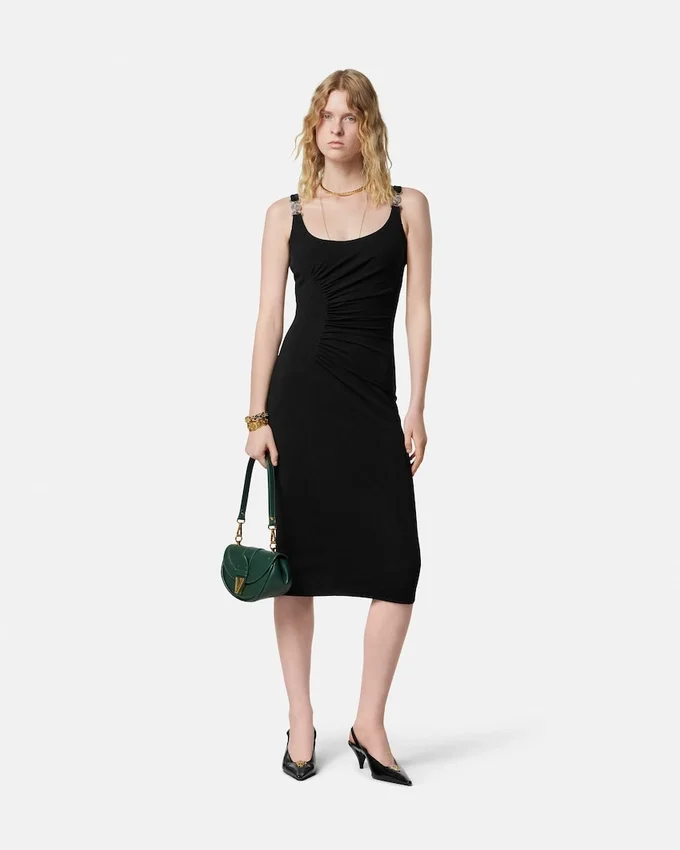 Stretch Crépe Jersey Midi Dress Stretch Crépe Jersey Midi Dress