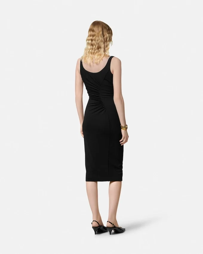 Stretch Crépe Jersey Midi Dress Stretch Crépe Jersey Midi Dress