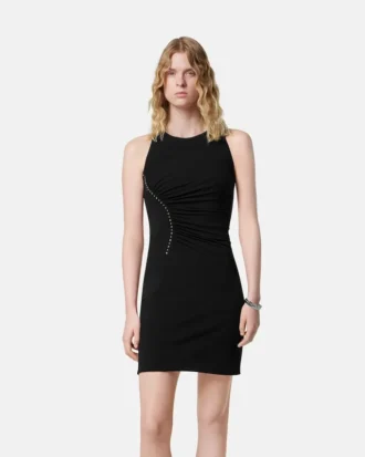 Stretch Crépe Jersey Mini Dress