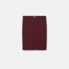 Stretch Gabardine Pencil Midi Skirt Stretch Gabardine Pencil Midi Skirt