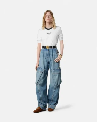 Stretch Viscose-Jersey T-Shirt
