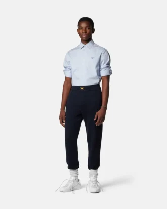 Striped Cotton-Poplin Slim Shirt