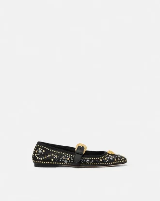 Studded La Medusa Ballerinas