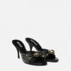 Studded Opera Bow Mules 85 mm Studded Opera Bow Mules 85 mm