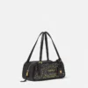 Studded Versace Tag Bowling Bag Studded Versace Tag Bowling Bag