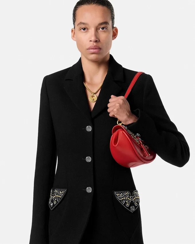 Studded Virtus Small Shoulder Bag Studded Virtus Small Shoulder Bag