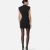 Studded Wool Fitted Mini Dress Studded Wool Fitted Mini Dress