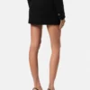 Studded Wool Mini Skirt Studded Wool Mini Skirt