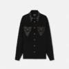 Studded Wool Overshirt Studded Wool Overshirt