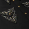 Studded Wool Overshirt Studded Wool Overshirt