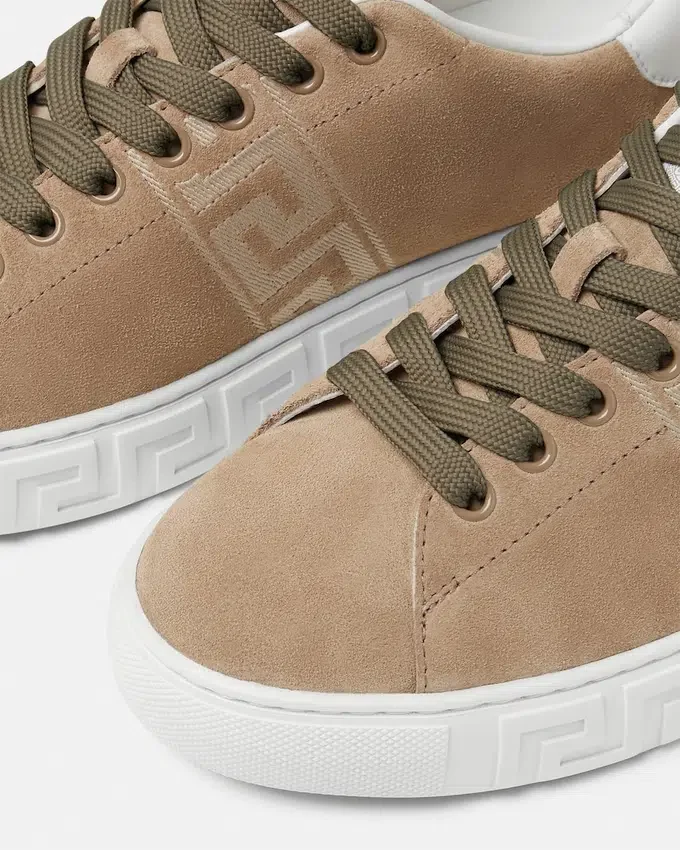 Suede Greca Sneakers Suede Greca Sneakers
