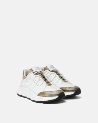 Trigreca Lizard-Effect Sneakers