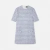Tweed A-line Mini Dress Tweed A-line Mini Dress