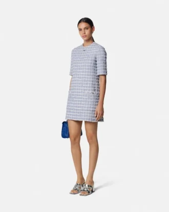 Tweed A-line Mini Dress